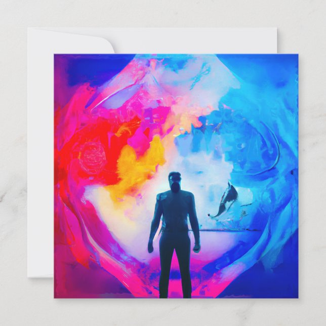 Invitación Permanecer en colores (Anverso)