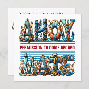 INVITACIÓN PERMISO DE AHOY PARA JUNTAR