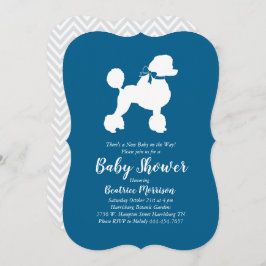 Invitación Perro de perro de perro de perro de carabina Baby 