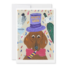 Perro fiestero Dachshund
