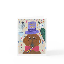 Perro fiestero Dachshund