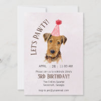 Perro lindo deja invitada a fiesta de cumpleaños d
