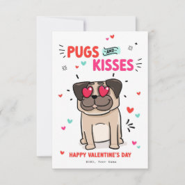 Invitación Perro picante de Pugs and Kisses Perro Pun Pug tar