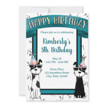 Perros Cool Feliz Cumpleaños