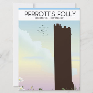Invitación Perrott's Folly , Edgbaston, Birmingham