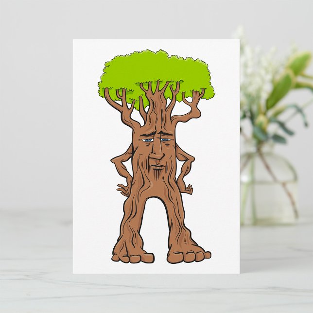 Invitación Personaje de árbol andante Fantasía Criatura de ár (Subido por el creador)