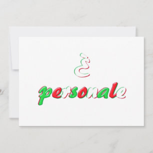 Invitación personal