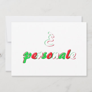 Invitación personal