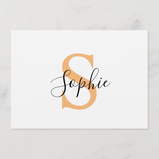 Invitación Personalised Your Name, Custom Name, Birthday Gift (Anverso)