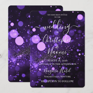Invitación PERSONALIZA: Bokeh Blizzard Personalizado