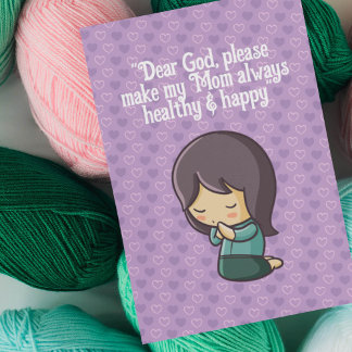 Invitación Personaliza la oración de la mujer por el día de l