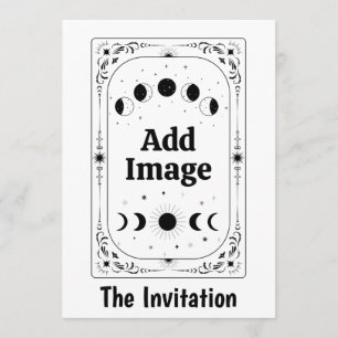 Invitación Personaliza Tarot Fortuna Mágico Divorcio Fiesta M