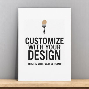 Invitación Personalizable 5x7" Empresa promocional en blanco