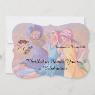 INVITACIÓN PERSONALIZABLE BEACH GIRLFRIENDS