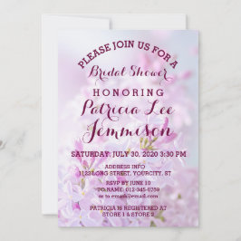 Invitación personalizable boda Bridal Shower