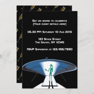 Invitación Personalizable de Fiesta corporativo/adulto con te