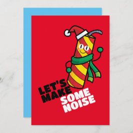 Invitación Personalizable Hagamos algo de ruido