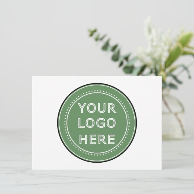 Invitación Personalizable, moderno, elegante y atemporal (Anverso de pie)