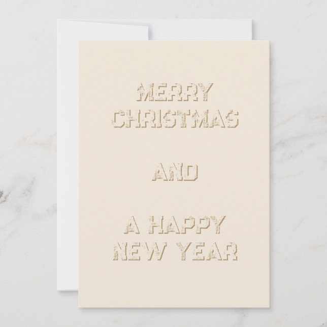 Invitación Personalizable navidades (Anverso)