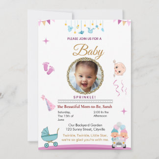 Invitación Personalizable para Celebración de Cump