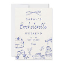 Invitación Personalizable para Fin de Semana de So