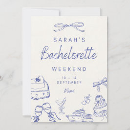 Invitación Personalizable para Fin de Semana de So