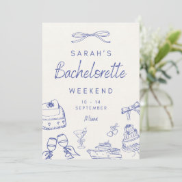 Invitación Personalizable para Fin de Semana de So