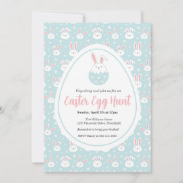 Invitación personalizable para la búsqueda de huev