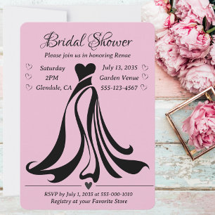 Invitación personalizable para la fiesta de desped
