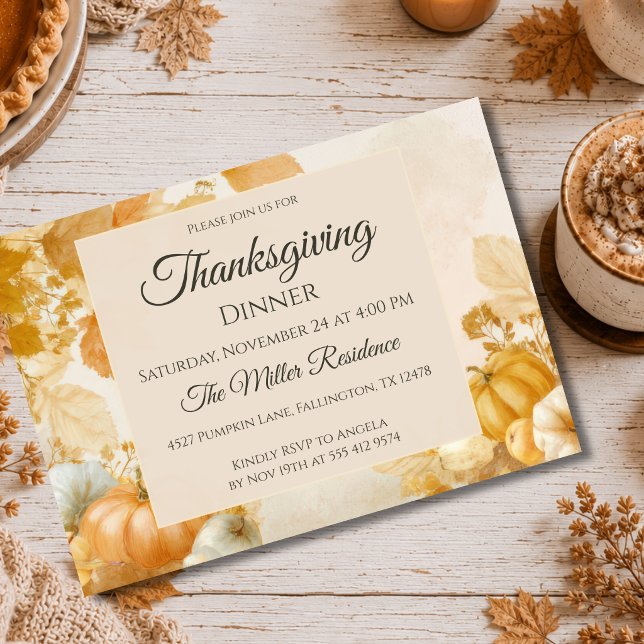 Invitación personalizable y elegante de Acción de  (Subido por el creador)