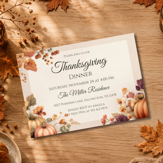 Invitación personalizable y elegante de Acción de  (Subido por el creador)