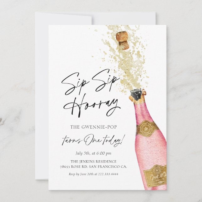 Invitación personalizada 001 (Anverso)