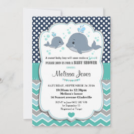 Invitación personalizada a bebé Baby Shower de bal