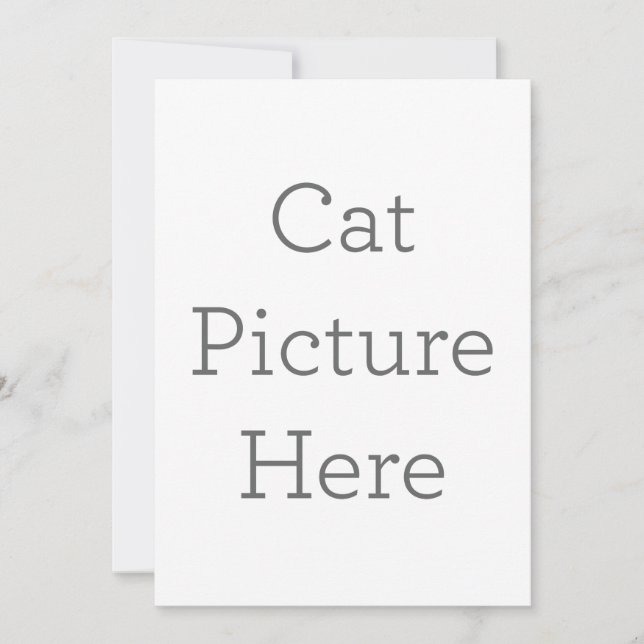 Invitación plana, Tamaño: 12.7 cm x 17.8 cm, Papel: Mate Signatura, Esquinas: Cuadrada, Sobres: Blanco, Calidad de impresión: Estándar (Anverso)