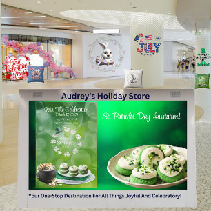 Invitación personalizada a la fiesta del Día de Sa