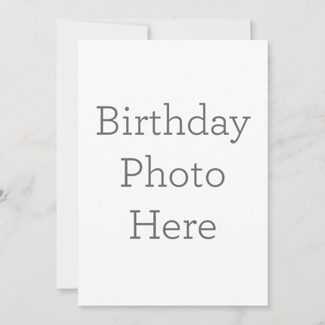 Invitación plana, Tamaño: 12,7 cm x 17,8 cm, Papel: Mate Signatura, Esquinas: Cuadrada, Sobres: Blanco, Calidad de impresión: Estándar (Anverso)