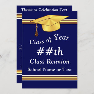 Invitación personalizada a la reunión escolar, cua