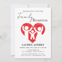 Invitación Personalizada a la Reunión Familiar de 