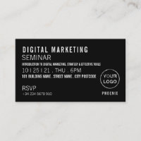 Invitación personalizada a un seminario/conferenci