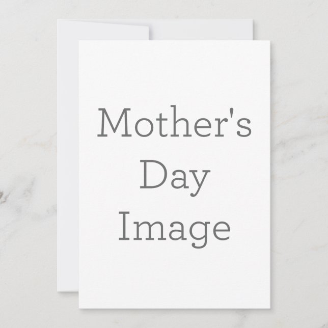 Invitación plana, Tamaño: 12.7 cm x 17.8 cm, Papel: Mate Signatura, Esquinas: Cuadrada, Sobres: Blanco, Calidad de impresión: Estándar (Anverso)