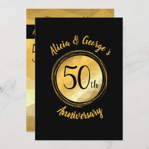 Invitación personalizada de aniversario de boda de