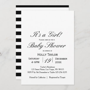 Invitación personalizada de Baby Shower