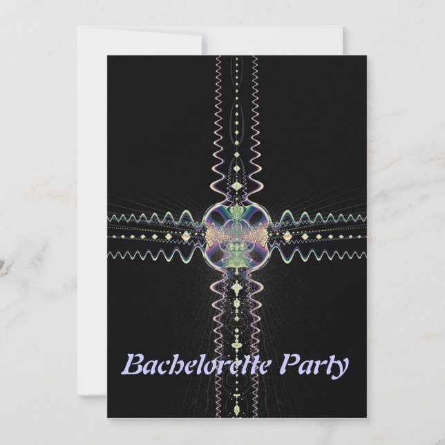 Invitación personalizada de Bachelorette Party (Anverso)