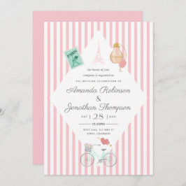 Invitación personalizada de Bodas temáticos de Par