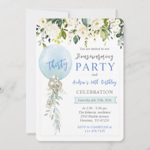 Invitación Personalizada de Calentamiento de Hogar