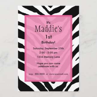 Invitación personalizada de cumpleaños