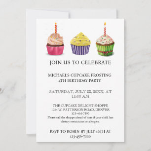 Invitación personalizada de cumpleaños de Michael