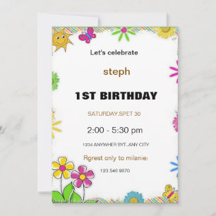 invitación personalizada de cumpleaños de sésamo s