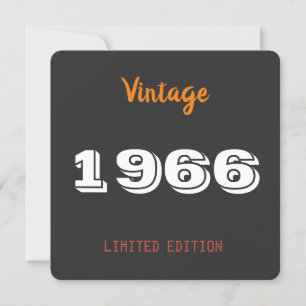 Invitación personalizada de cumpleaños número 60 V