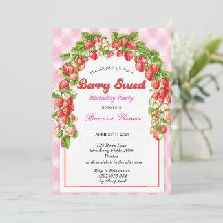 Invitación personalizada de cumpleaños para los ni